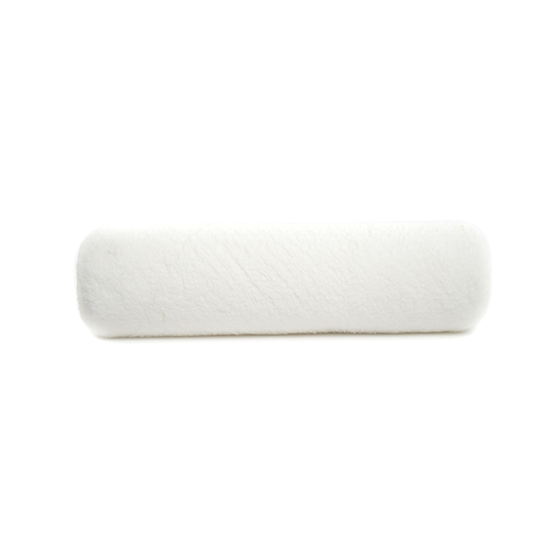 Cubierta de rodillo de pintura de microfibra blanca natural